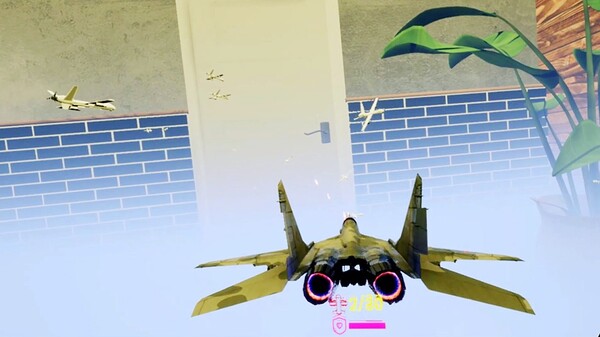 [VR游戏下载] 迷你空战（Re shrinking conflict VR indoor air battle）