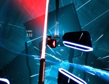 [VR交流学习] 节奏光剑（112首歌48把剑版） (Beat Saber)vr game