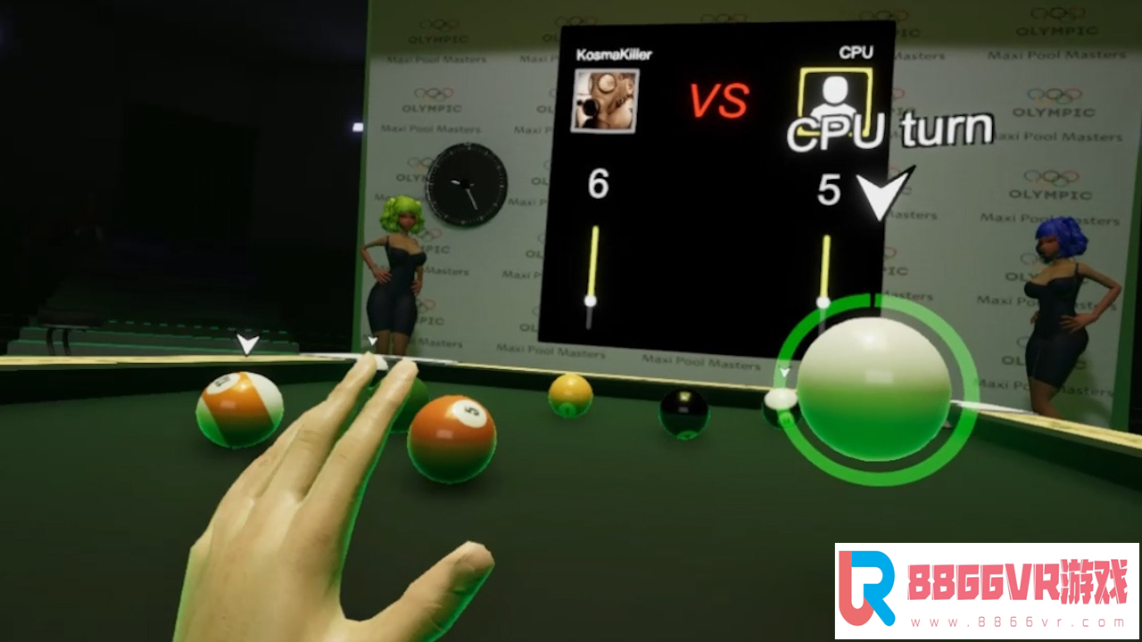 [VR交流学习] 台球大师 VR (Maxi Pool Masters VR) vr game crack5354 作者:蜡笔小猪 帖子ID:980 破解,台球,pool,masters