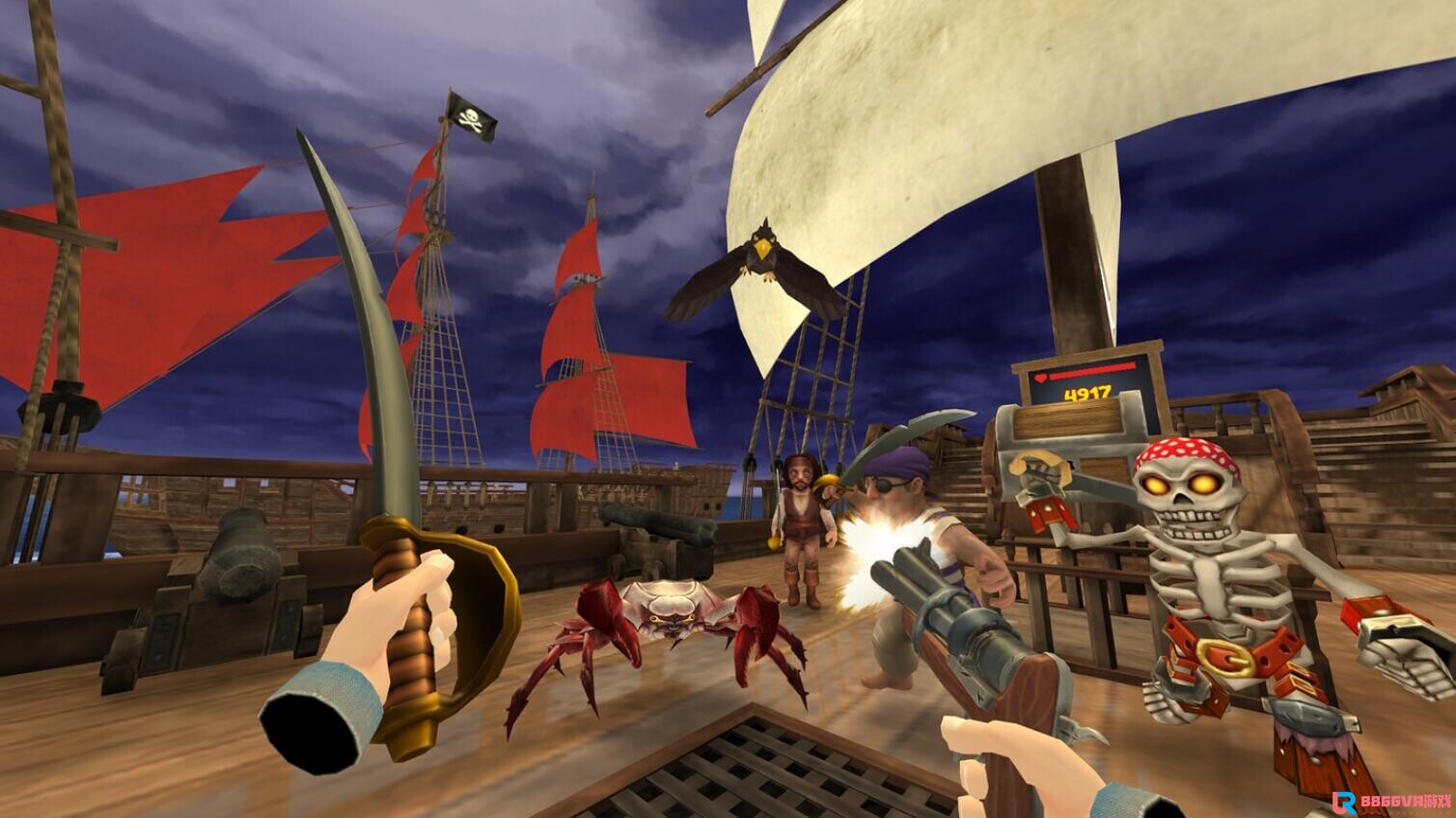[Oculus quest] 甲板上的海盗（Pirates on Deck VR）5076 作者:yuanzi888 帖子ID:4854 