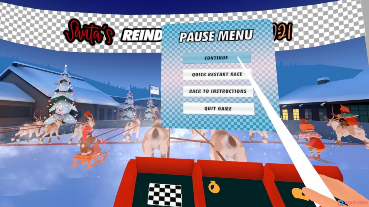 [Oculus quest] 2021 年圣诞老人驯鹿赛（Santas Reindeer Racing）2073 作者:yuanzi888 帖子ID:4917 