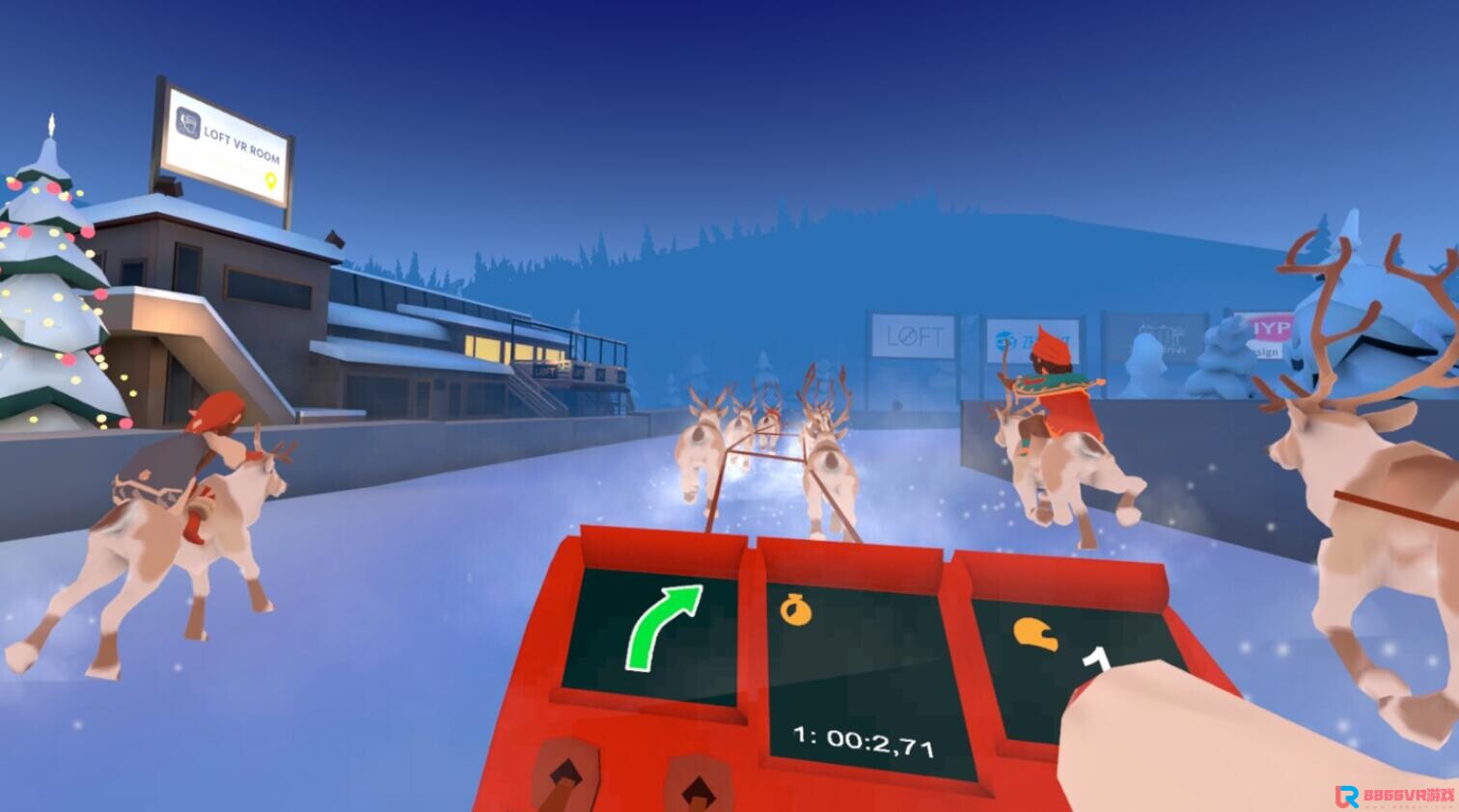 [Oculus quest] 2021 年圣诞老人驯鹿赛（Santas Reindeer Racing）7337 作者:yuanzi888 帖子ID:4917 