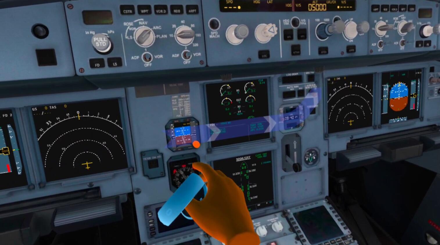 [Oculus quest] 飞行员驾驶训练模拟器（VRflow Airbus A320）5103 作者:admin 帖子ID:5423 