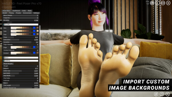 [VR游戏下载] 足控狂喜（HAELE 3D - Feet Poser Pro）2689 作者:admin 帖子ID:6082 